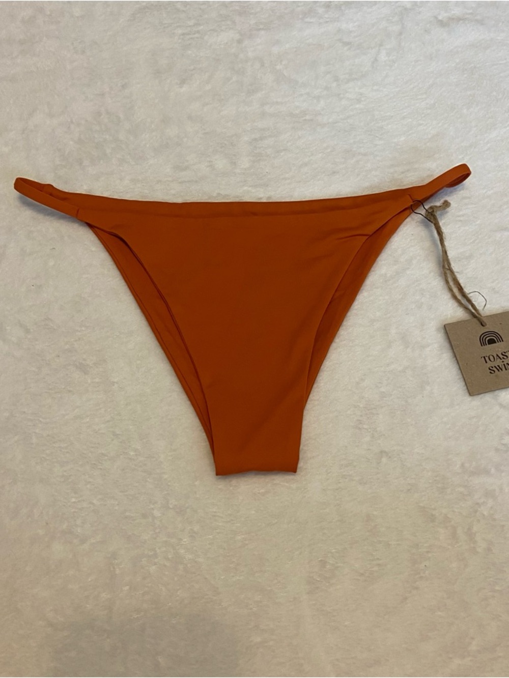 NWT Toast Swim Rust Orange Bikini Bottom